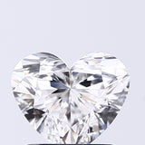 Lab-Grown 1.03 Carat Heart Shape Diamond color D Clarity VS1, precious stones, engagement diamonds