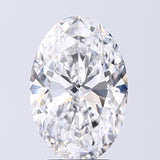 Lab-Grown 3.01 Carat Oval Shape Diamond color E Clarity VS1 With GIA Certificate, precious stones, engagement diamonds