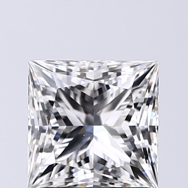 Lab-Grown 1.31 Carat Princess Cut Diamond color G Clarity VS1 With GIA Certificate, precious stones, engagement diamonds