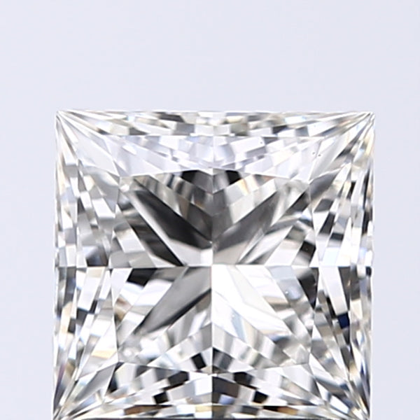 Lab-Grown 1.54 Carat Princess Cut Diamond color G Clarity VS1, precious stones, engagement diamonds