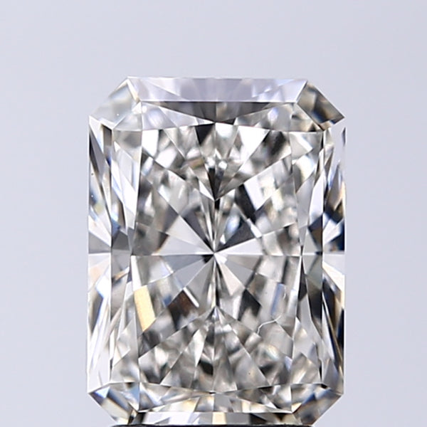 Lab-Grown 2.51 Carat Radiant Cut Diamond color H Clarity VS1, precious stones, engagement diamonds
