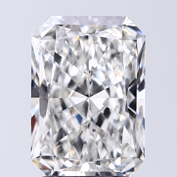 Lab-Grown 2.70 Carat Radiant Cut Diamond color F Clarity VS1 With GIA Certificate, precious stones, engagement diamonds
