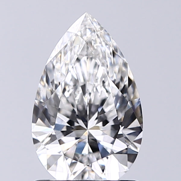 Lab-Grown 1.03 Carat Pear Shape Diamond color E Clarity VS1, precious stones, engagement diamonds
