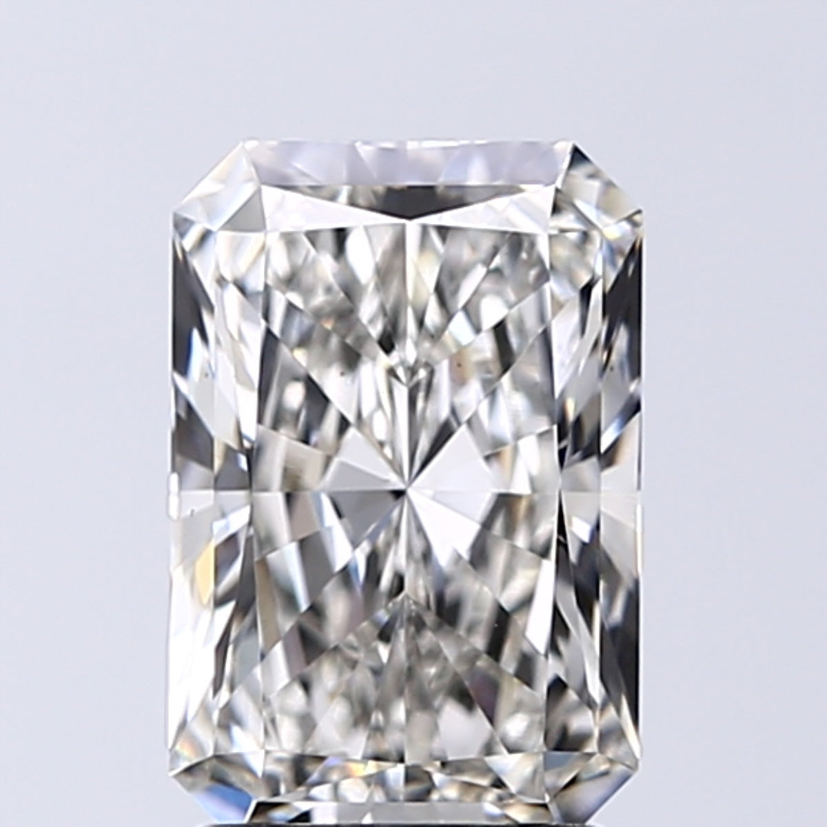Lab-Grown 2.02 Carat Radiant Cut Diamond color G Clarity VS1, precious stones, engagement diamonds