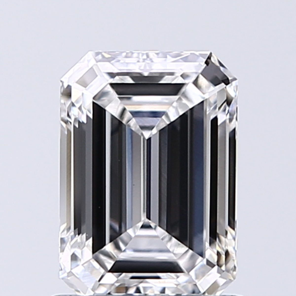 Lab-Grown 1.01 Carat Emerald Cut Diamond color E Clarity VVS2 With GIA Certificate, precious stones, engagement diamonds