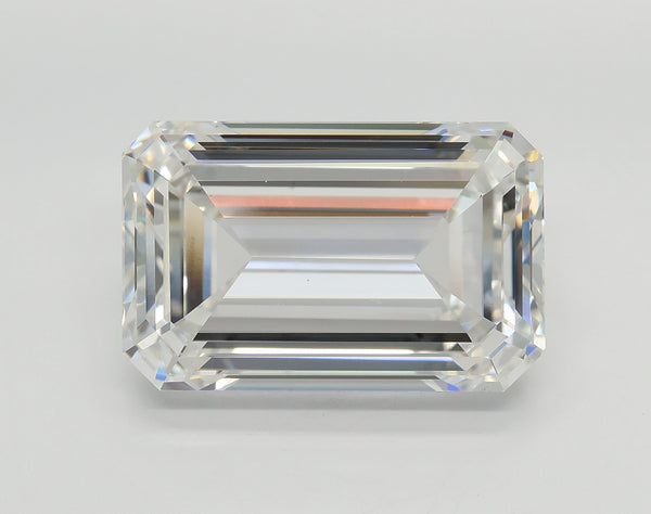 Lab-Grown 10.18 Carat Emerald Cut Diamond color G Clarity VS1, precious stones, engagement diamonds
