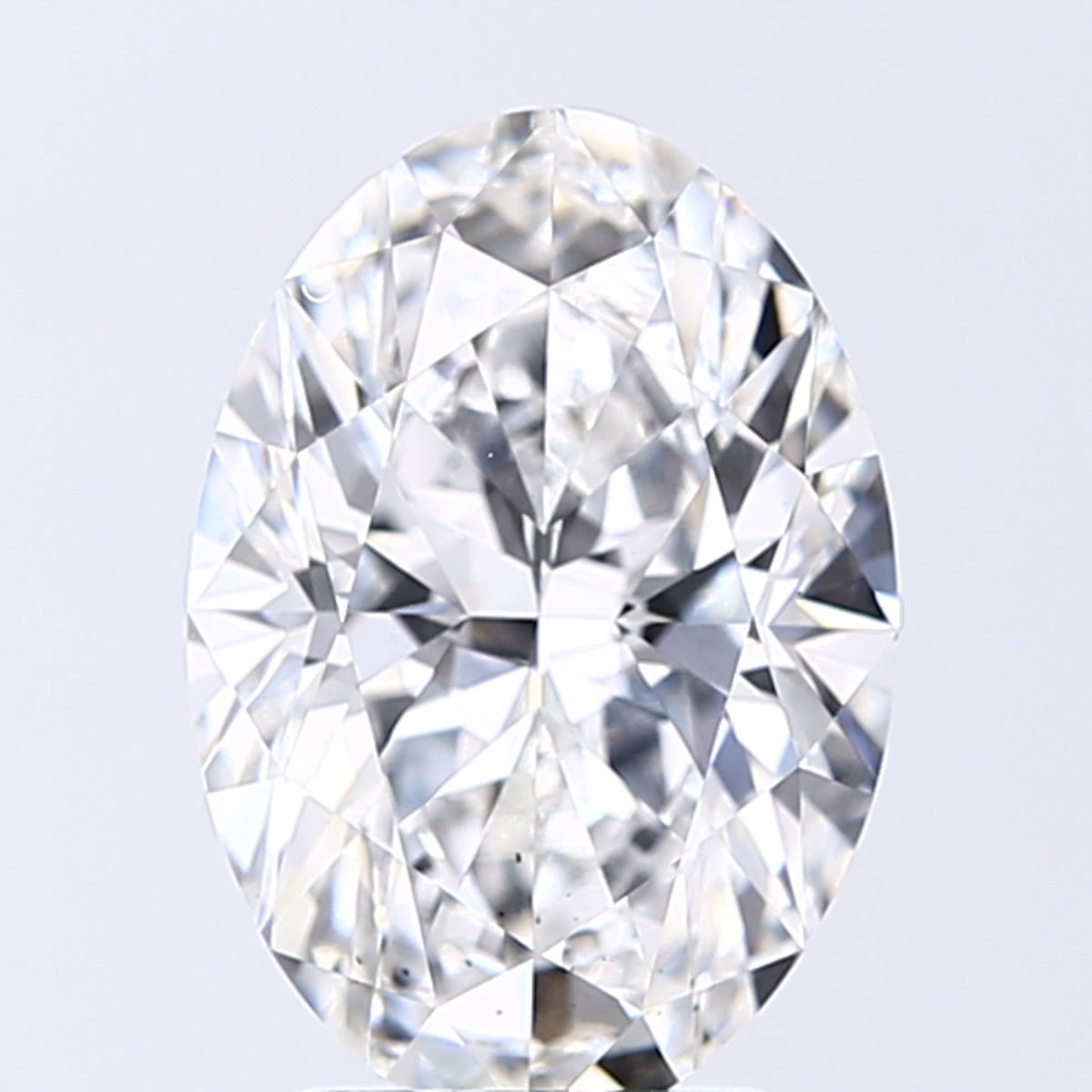 Lab-Grown 3.01 Carat Oval Shape Diamond color F Clarity SI1 With GIA Certificate, precious stones, engagement diamonds