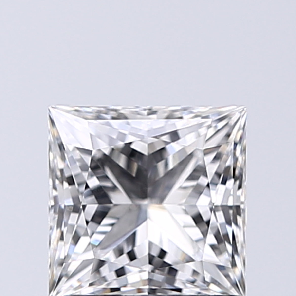 Lab-Grown 1.01 Carat Princess Cut Diamond color E Clarity VS1 With GIA Certificate, precious stones, engagement diamonds