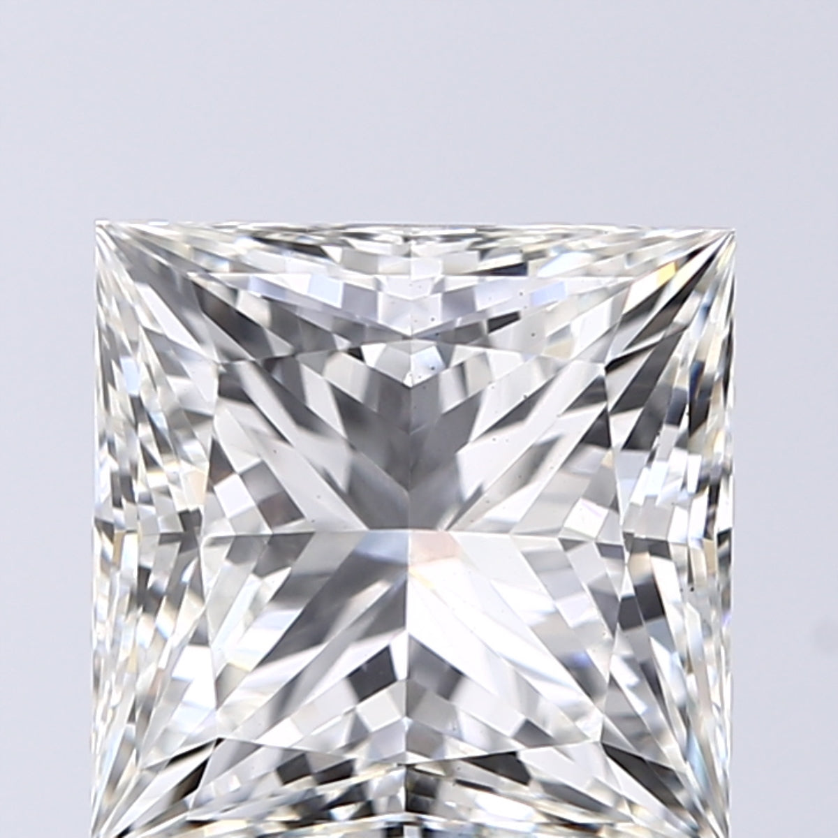 Lab-Grown 3.10 Carat Princess Cut Diamond color H Clarity VS1, precious stones, engagement diamonds