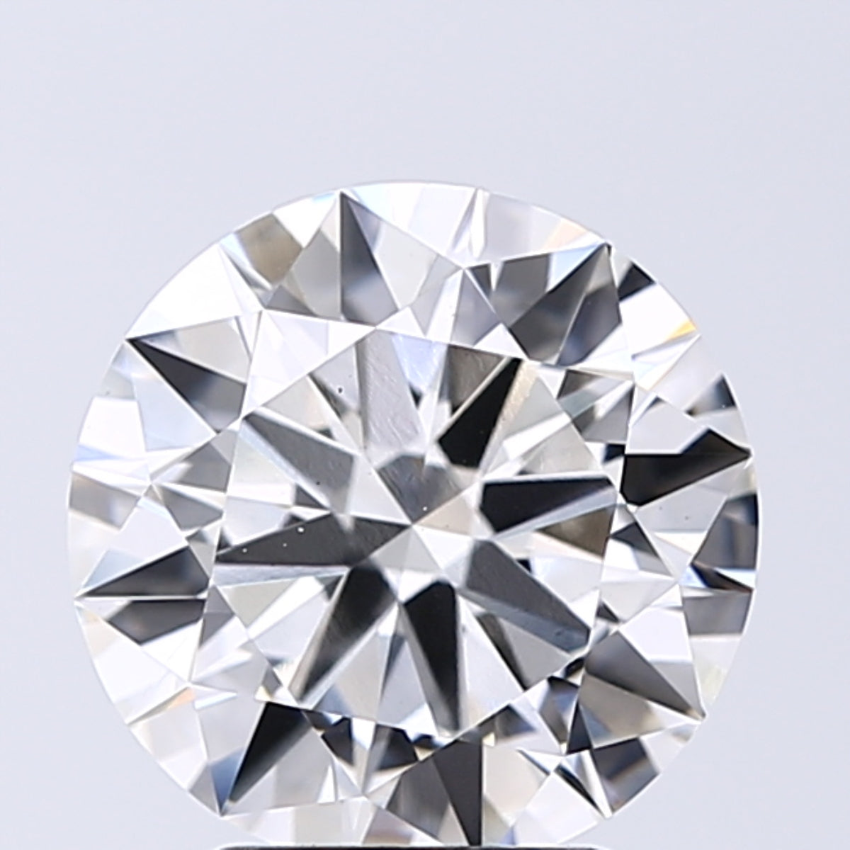 Lab-Grown 3.01 Carat Round Brilliant Diamond color G Clarity VVS2, precious stones, engagement diamonds