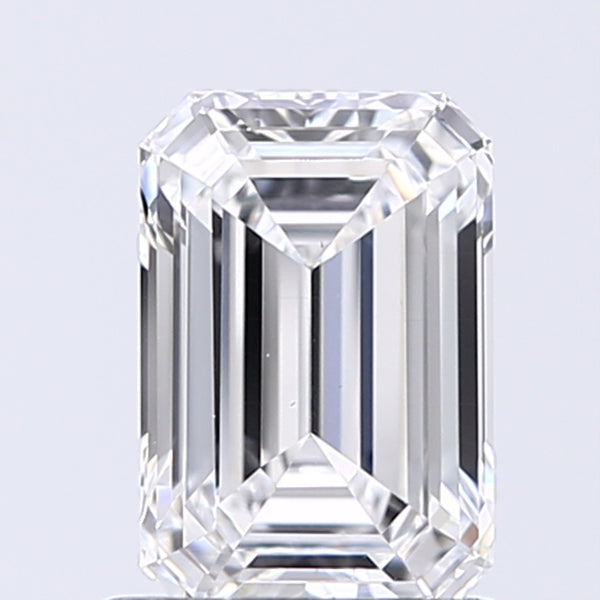 Lab-Grown 1.02 Carat Emerald Cut Diamond color D Clarity VS1 With GIA Certificate, precious stones, engagement diamonds