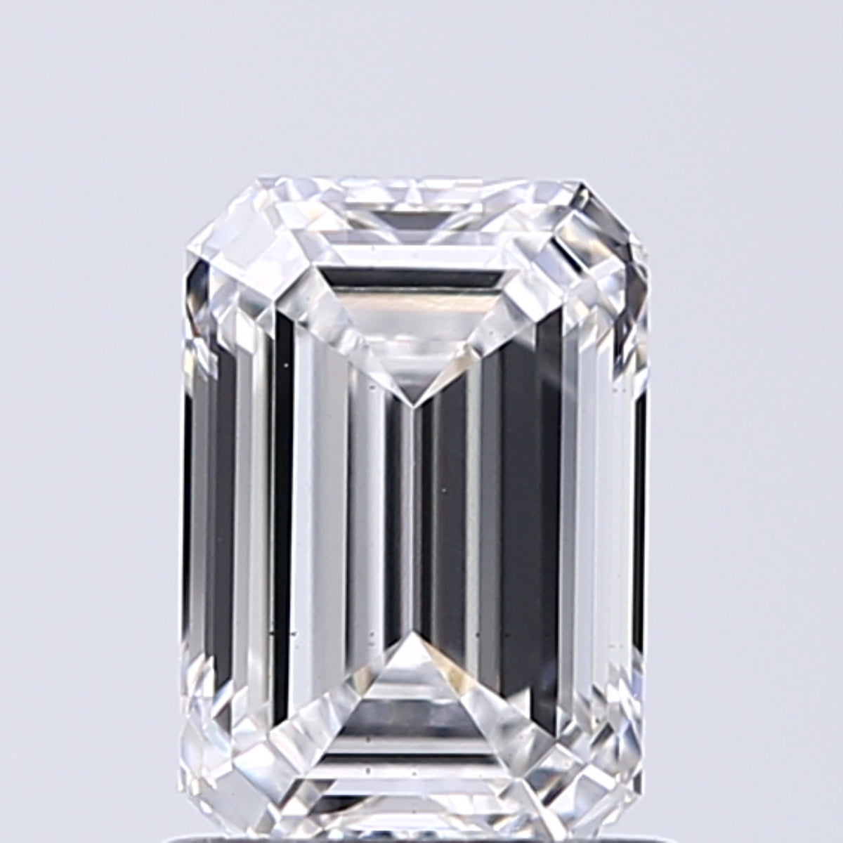 Lab-Grown 1.05 Carat Emerald Cut Diamond color E Clarity VS2 With GIA Certificate, precious stones, engagement diamonds