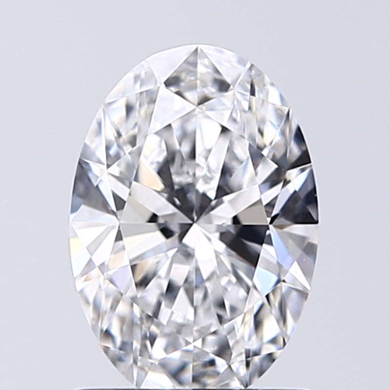 Lab-Grown 1.01 Carat Oval Shape Diamond color D Clarity VS1 With GIA Certificate, precious stones, engagement diamonds