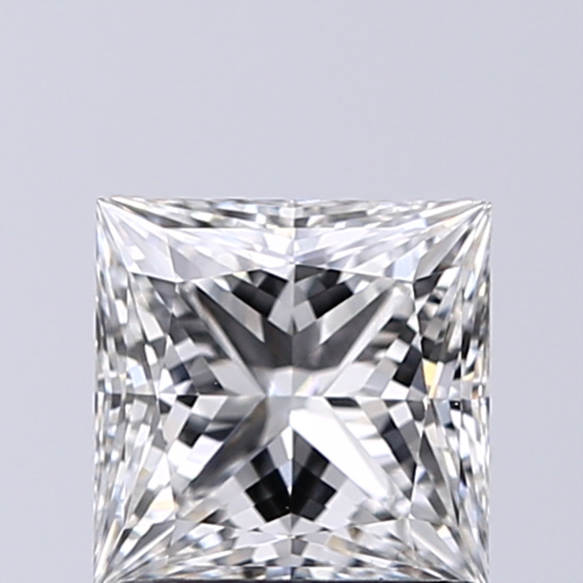 Lab-Grown 1.11 Carat Princess Cut Diamond color F Clarity VS1, precious stones, engagement diamonds