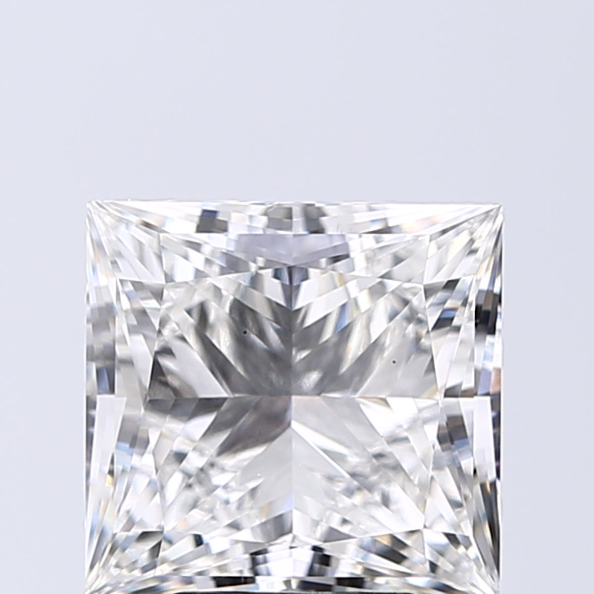 Lab-Grown 4.02 Carat Princess Cut Diamond color G Clarity VS1, precious stones, engagement diamonds