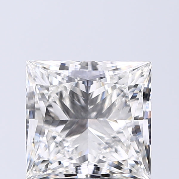 Lab-Grown 4.02 Carat Princess Cut Diamond color G Clarity VS1, precious stones, engagement diamonds
