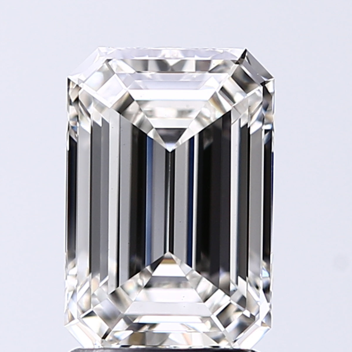 Lab-Grown 2.02 Carat Emerald Cut Diamond color G Clarity VS1, precious stones, engagement diamonds