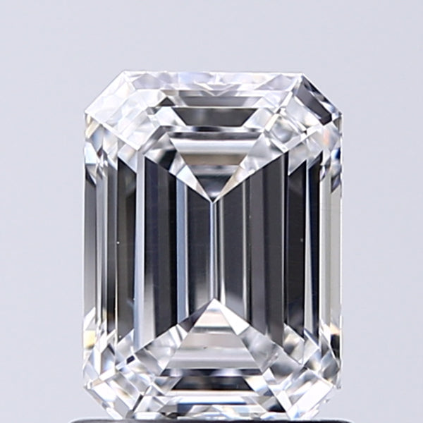 Lab-Grown 1.02 Carat Emerald Cut Diamond color D Clarity VS2, precious stones, engagement diamonds