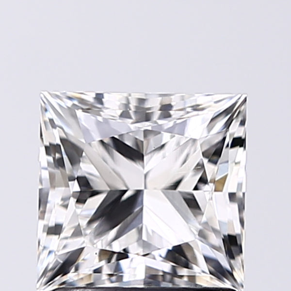 Lab-Grown 1.50 Carat Princess Cut Diamond color E Clarity VS2, precious stones, engagement diamonds