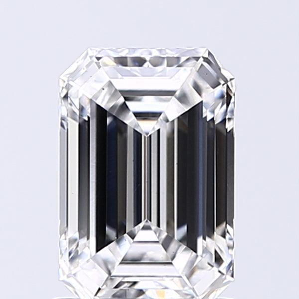 Lab-Grown 1.08 Carat Emerald Cut Diamond color D Clarity VS2 With GIA Certificate, precious stones, engagement diamonds