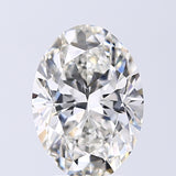 Lab-Grown 3.01 Carat Oval Shape Diamond color G Clarity VS1, precious stones, engagement diamonds