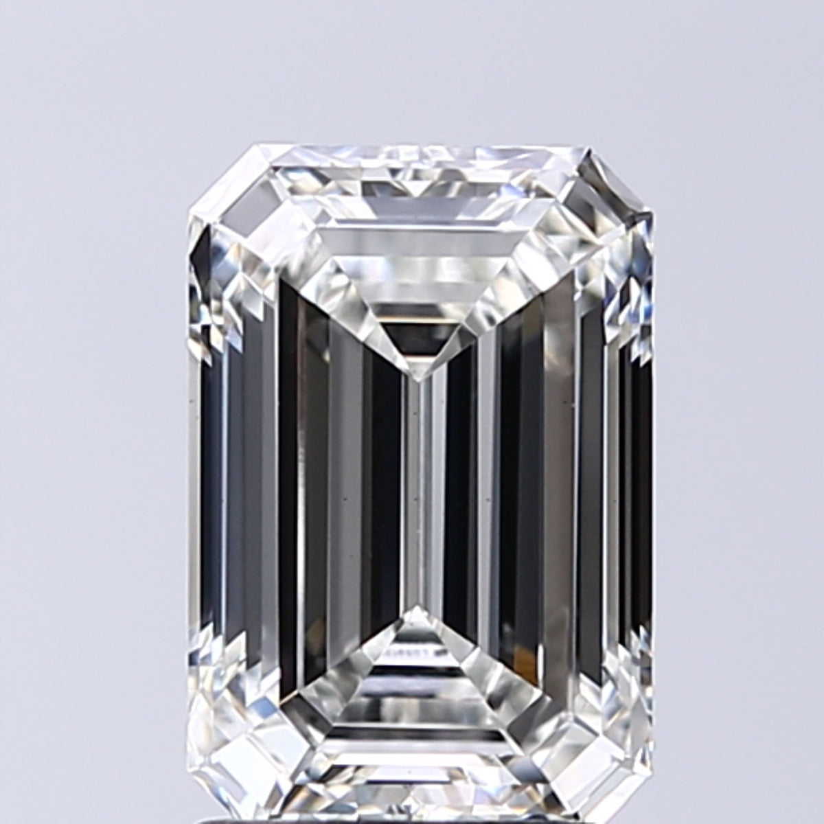 Lab-Grown 2.02 Carat Emerald Cut Diamond color G Clarity VS1, precious stones, engagement diamonds