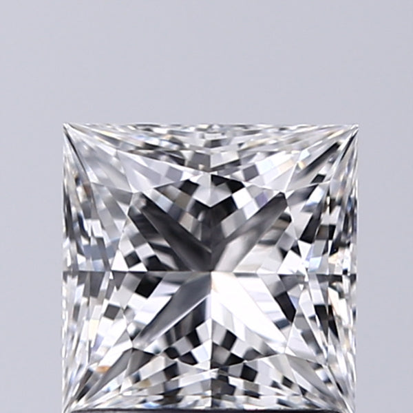 Lab-Grown 1.13 Carat Princess Cut Diamond color D Clarity VVS2 With GIA Certificate, precious stones, engagement diamonds