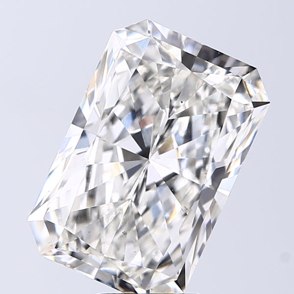 Lab-Grown 6.02 Carat Radiant Cut Diamond color G Clarity VS2, precious stones, engagement diamonds