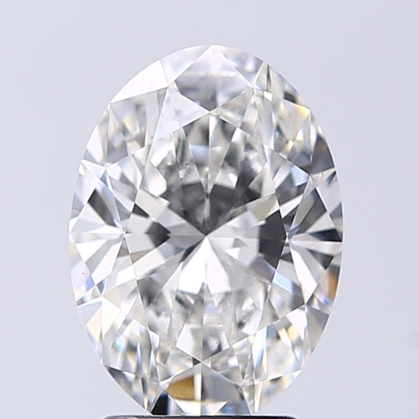 Lab-Grown 2.50 Carat Oval Shape Diamond color G Clarity VS1, precious stones, engagement diamonds