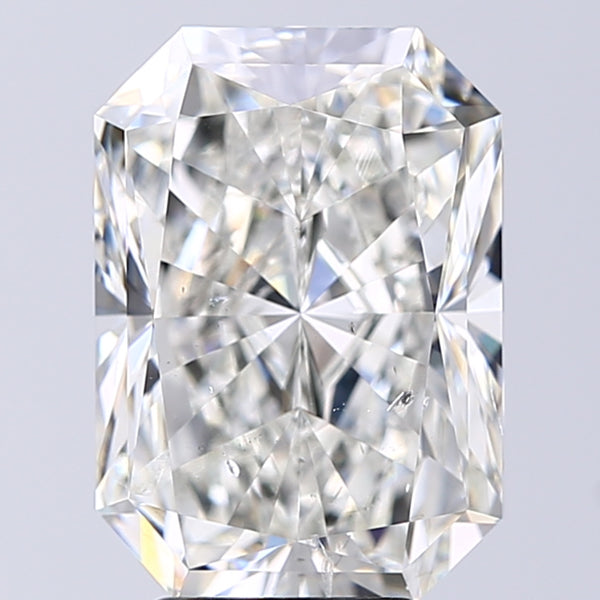 Lab-Grown 5.01 Carat Radiant Cut Diamond color I Clarity SI2 With GIA Certificate, precious stones, engagement diamonds