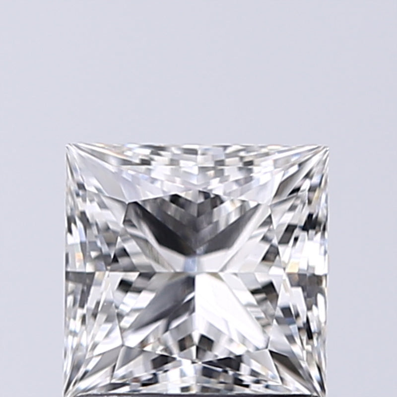 Lab-Grown 1.12 Carat Princess Cut Diamond color F Clarity VVS2, precious stones, engagement diamonds