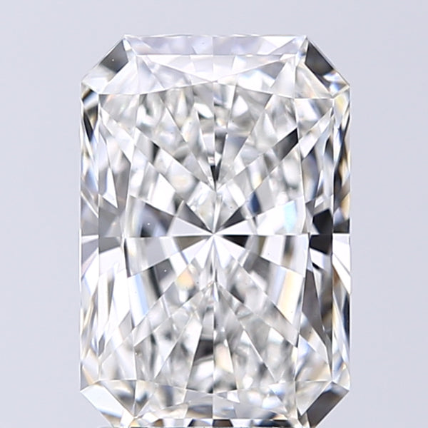 Lab-Grown 2.70 Carat Radiant Cut Diamond color F Clarity VS2 With GIA Certificate, precious stones, engagement diamonds