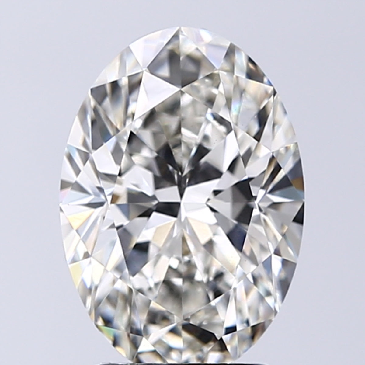 Lab-Grown 2.53 Carat Oval Shape Diamond color G Clarity VS1, precious stones, engagement diamonds