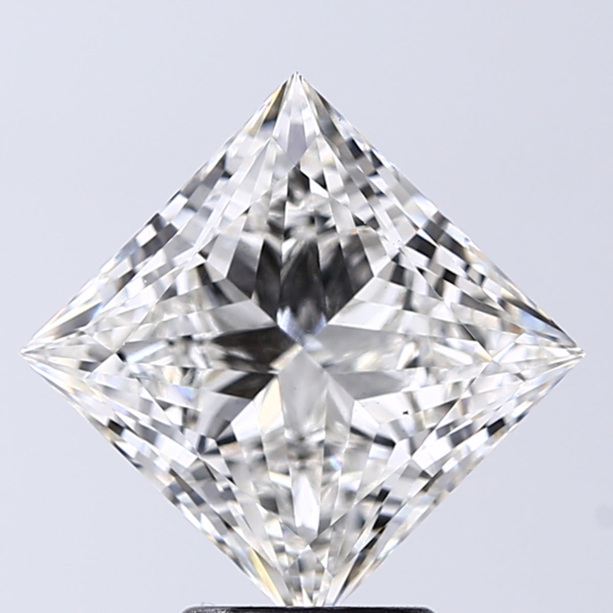 Lab-Grown 4.01 Carat Princess Cut Diamond color G Clarity VS1, precious stones, engagement diamonds