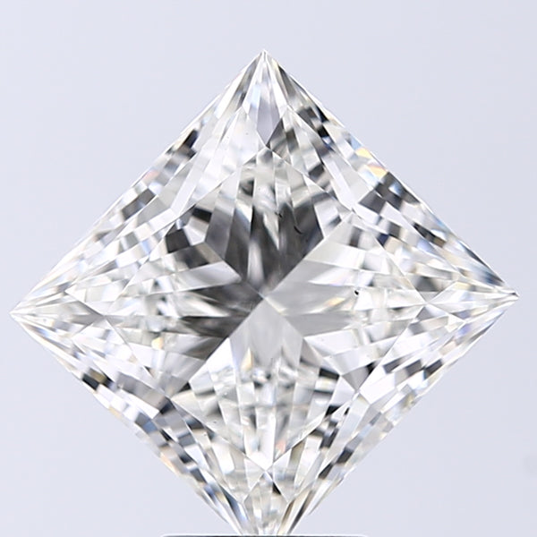 Lab-Grown 5.04 Carat Princess Cut Diamond color G Clarity VS2, precious stones, engagement diamonds