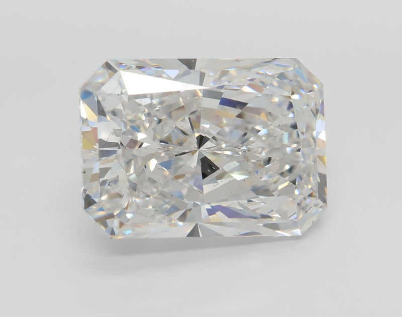 Lab-Grown 5.04 Carat Radiant Cut Diamond color G Clarity VS2, precious stones, engagement diamonds