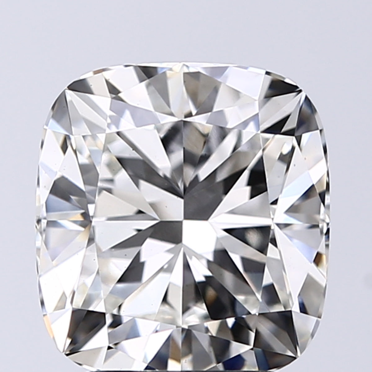 Lab-Grown 2.93 Carat Cushion Modified Brilliant Cut Diamond color G Clarity VS1, precious stones, engagement diamonds