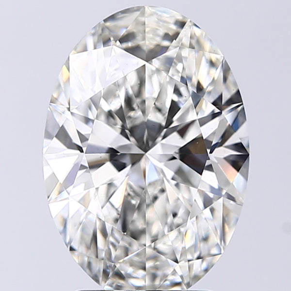 Lab-Grown 2.72 Carat Oval Shape Diamond color G Clarity VS2, precious stones, engagement diamonds