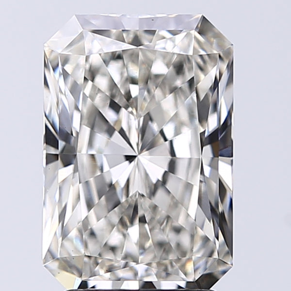 Lab-Grown 2.55 Carat Radiant Cut Diamond color H Clarity VS2, precious stones, engagement diamonds