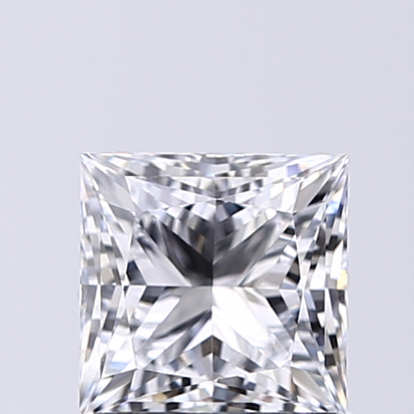 Lab-Grown 1.01 Carat Princess Cut Diamond color D Clarity VVS2 With GIA Certificate, precious stones, engagement diamonds