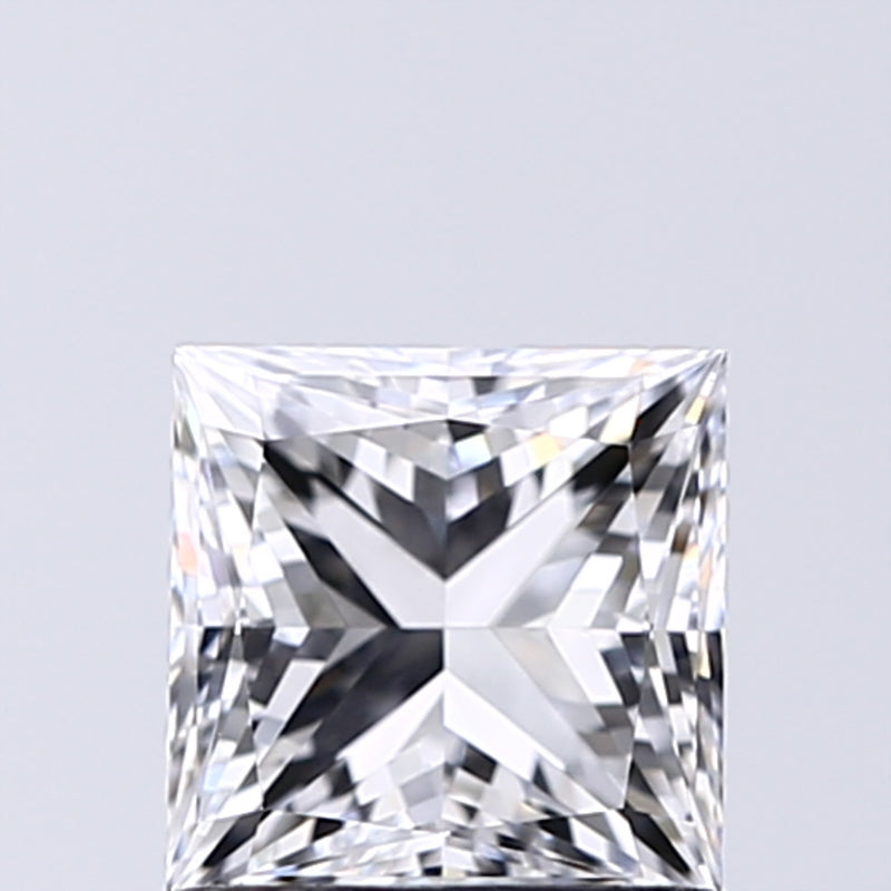Lab-Grown 1.01 Carat Princess Cut Diamond color D Clarity VVS2, precious stones, engagement diamonds