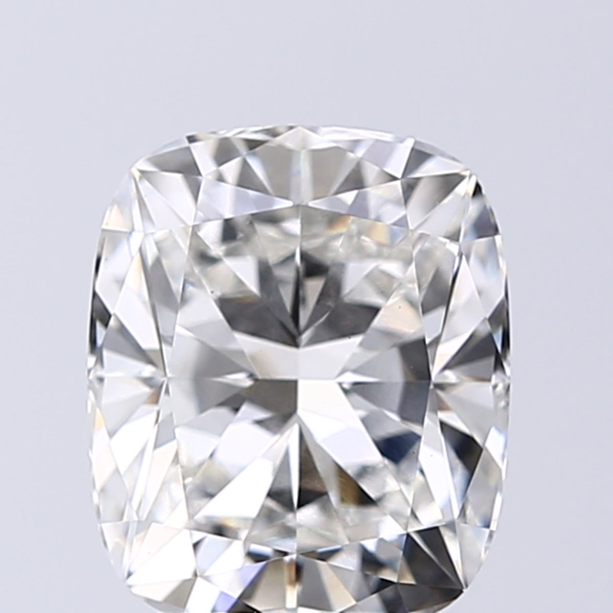 Lab-Grown 2.71 Carat Cushion Modified Brilliant Cut Diamond color G Clarity VS1, precious stones, engagement diamonds