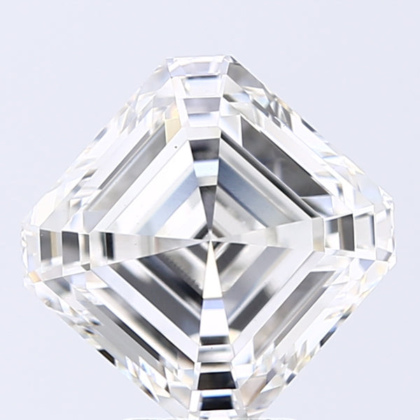 Lab-Grown 5.03 Carat Asscher Cut Diamond color G Clarity VS1, precious stones, engagement diamonds