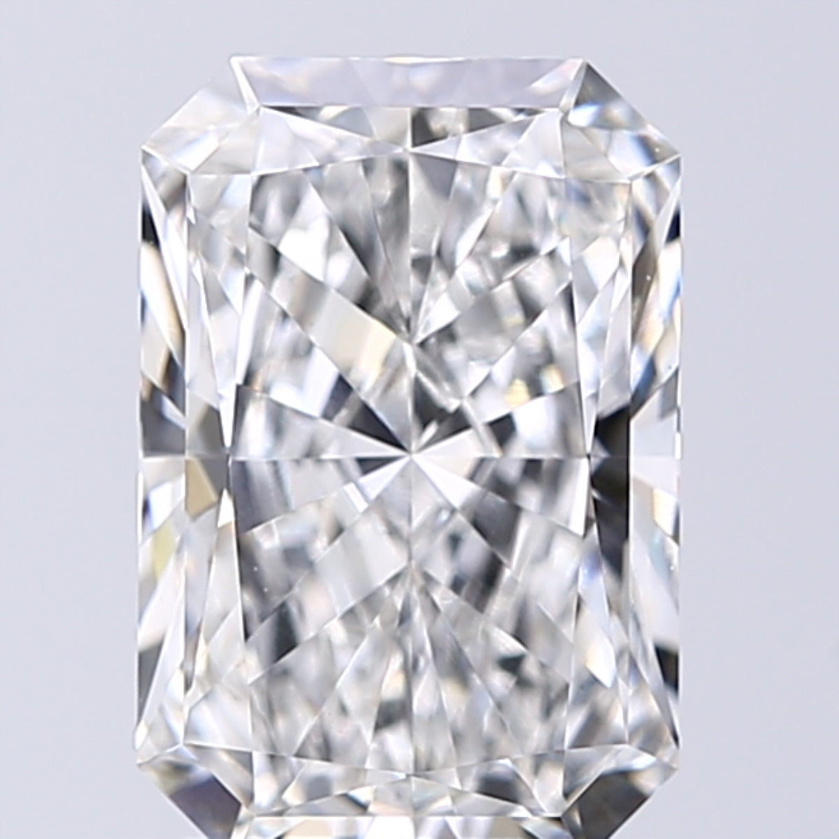 Lab-Grown 2.53 Carat Radiant Cut Diamond color F Clarity VVS2 With GIA Certificate, precious stones, engagement diamonds