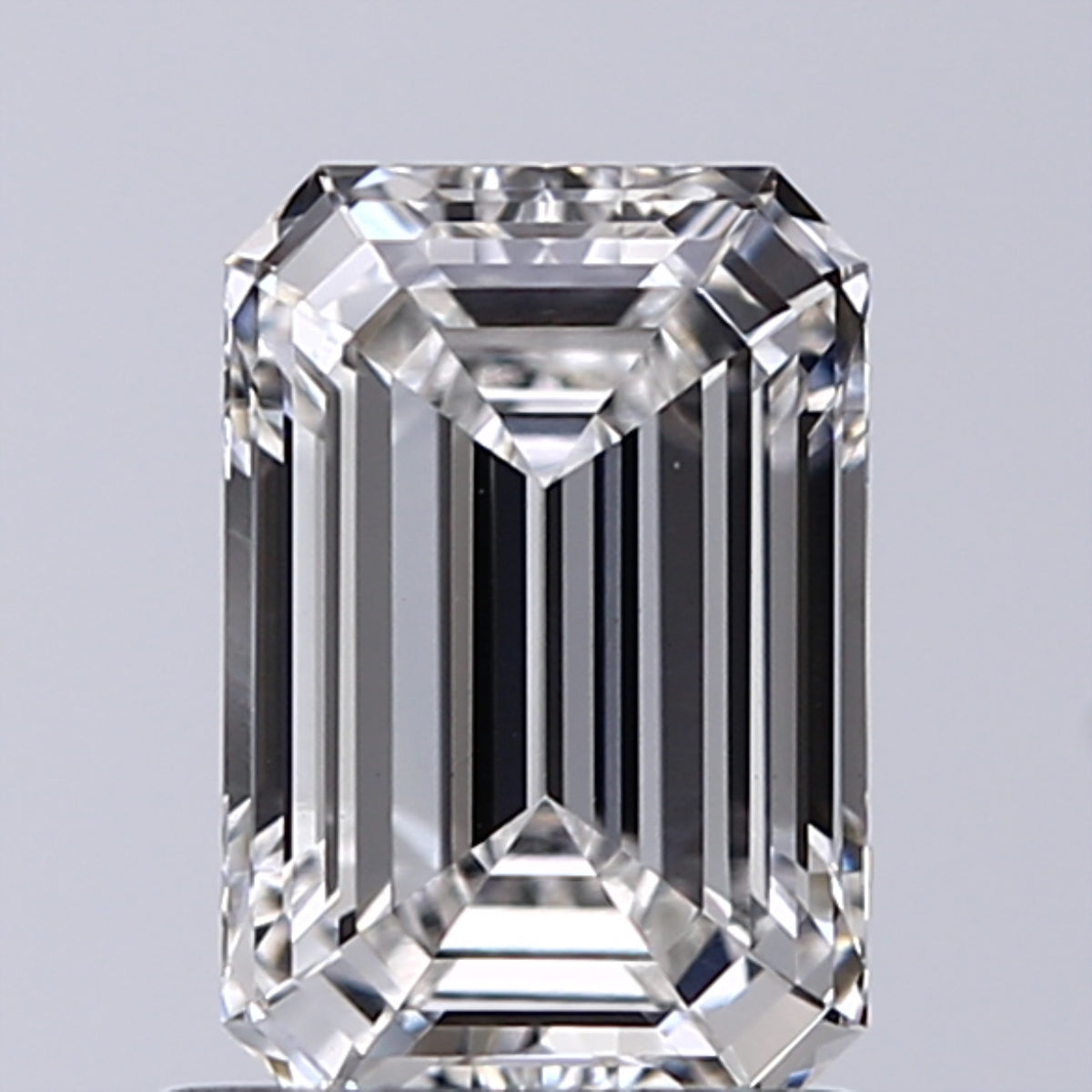 Lab-Grown 1.01 Carat Emerald Cut Diamond color F Clarity VVS2, precious stones, engagement diamonds