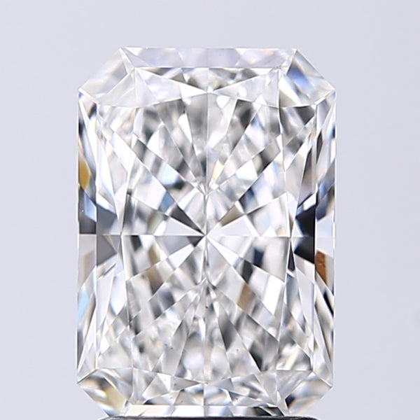 Lab-Grown 2.11 Carat Radiant Cut Diamond color F Clarity VS2 With GIA Certificate, precious stones, engagement diamonds