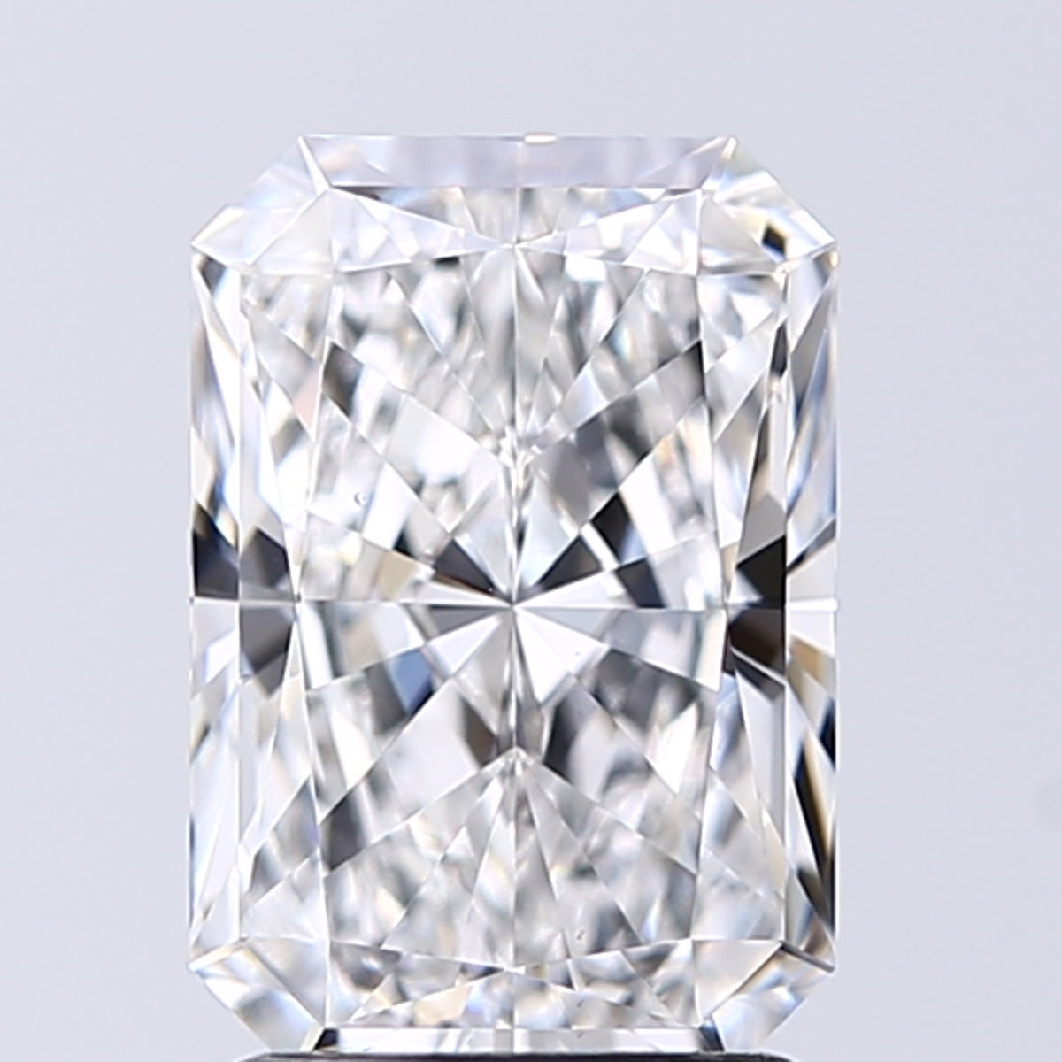 Lab-Grown 2.10 Carat Radiant Cut Diamond color E Clarity VS1 With GIA Certificate, precious stones, engagement diamonds