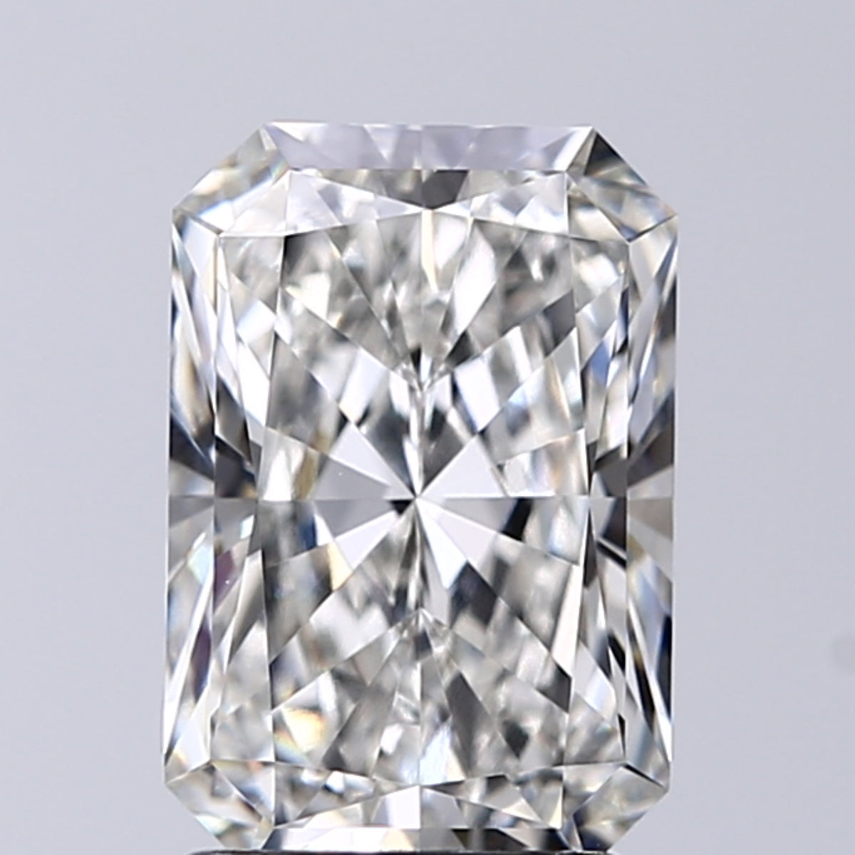 Lab-Grown 2.03 Carat Radiant Cut Diamond color G Clarity VVS2, precious stones, engagement diamonds
