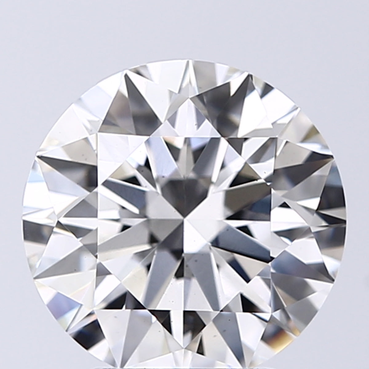 Lab-Grown 2.90 Carat Round Brilliant Diamond color G Clarity VS2, precious stones, engagement diamonds