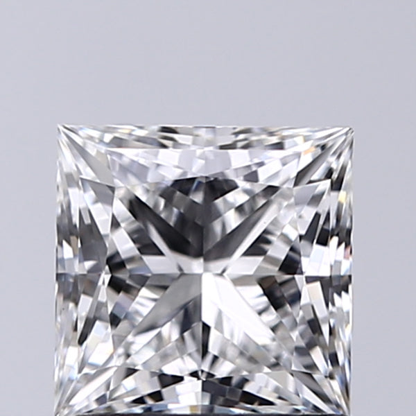 Lab-Grown 1.01 Carat Princess Cut Diamond color E Clarity VS1, precious stones, engagement diamonds